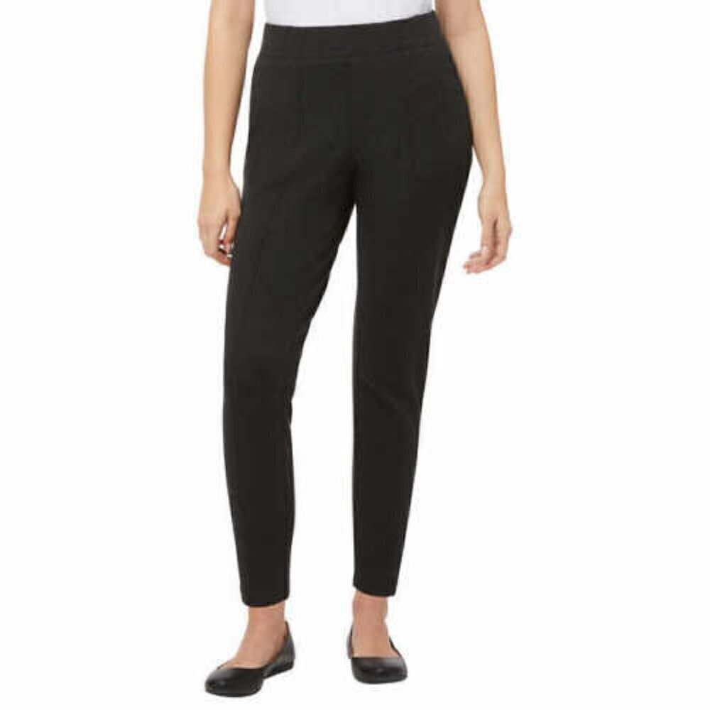 Kirkland Signature Charcoal Gray Comfort Straight Leg Pant S